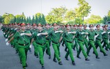 Những người truyền lửa trong mỗi bước chân diễu hành của Công an Hà Nội