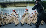 Những người truyền lửa trong mỗi bước chân diễu hành của Công an Hà Nội