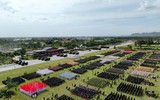 Cận cảnh các khối diễu binh cùng dàn khí tài hiện đại trong buổi hợp luyện sự kiện A80