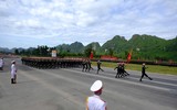 Cận cảnh các khối diễu binh cùng dàn khí tài hiện đại trong buổi hợp luyện sự kiện A80