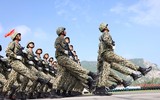 Cận cảnh các khối diễu binh cùng dàn khí tài hiện đại trong buổi hợp luyện sự kiện A80