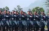 Cận cảnh các khối diễu binh cùng dàn khí tài hiện đại trong buổi hợp luyện sự kiện A80