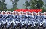 Cận cảnh các khối diễu binh cùng dàn khí tài hiện đại trong buổi hợp luyện sự kiện A80