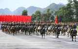 Cận cảnh các khối diễu binh cùng dàn khí tài hiện đại trong buổi hợp luyện sự kiện A80