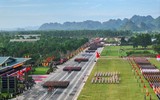 Cận cảnh các khối diễu binh cùng dàn khí tài hiện đại trong buổi hợp luyện sự kiện A80