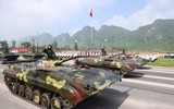 Cận cảnh các khối diễu binh cùng dàn khí tài hiện đại trong buổi hợp luyện sự kiện A80