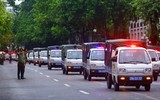 Cận cảnh dàn xe chuyên dụng của Công an Hà Nội diễu binh, diễu hành tại hồ Hoàn Kiếm 