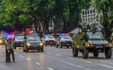 Cận cảnh dàn xe chuyên dụng của Công an Hà Nội diễu binh, diễu hành tại hồ Hoàn Kiếm 