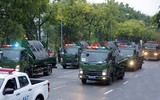 Cận cảnh dàn xe chuyên dụng của Công an Hà Nội diễu binh, diễu hành tại hồ Hoàn Kiếm 