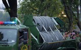 Cận cảnh dàn xe chuyên dụng của Công an Hà Nội diễu binh, diễu hành tại hồ Hoàn Kiếm 