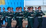 Tái hiện hình ảnh duyệt binh trên Quảng trường Đỏ tại chương trình 