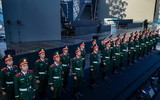 Tái hiện hình ảnh duyệt binh trên Quảng trường Đỏ tại chương trình 