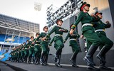 Tái hiện hình ảnh duyệt binh trên Quảng trường Đỏ tại chương trình 