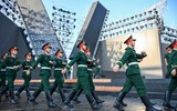 Tái hiện hình ảnh duyệt binh trên Quảng trường Đỏ tại chương trình 