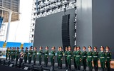 Tái hiện hình ảnh duyệt binh trên Quảng trường Đỏ tại chương trình 
