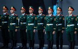 Tái hiện hình ảnh duyệt binh trên Quảng trường Đỏ tại chương trình 