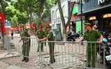 Công an Hà Nội triển khai lực lượng đảm bảo an ninh trật tự hợp luyện A80 
