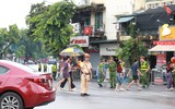 Công an Hà Nội triển khai phương án đảm bảo ANTT trước buổi sơ duyệt diễu binh, diễu hành