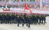 Cận cảnh các khối đi hùng hậu của lực lượng Công an tại lễ Tổng duyệt sự kiện A80