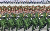 Cận cảnh các khối đi hùng hậu của lực lượng Công an tại lễ Tổng duyệt sự kiện A80