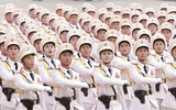 Cận cảnh các khối đi hùng hậu của lực lượng Công an tại lễ Tổng duyệt sự kiện A80