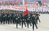 Cận cảnh các khối đi hùng hậu của lực lượng Công an tại lễ Tổng duyệt sự kiện A80