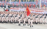 Cận cảnh các khối đi hùng hậu của lực lượng Công an tại lễ Tổng duyệt sự kiện A80
