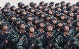 Cận cảnh các khối đi hùng hậu của lực lượng Công an tại lễ Tổng duyệt sự kiện A80