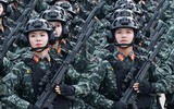 Cận cảnh các khối đi hùng hậu của lực lượng Công an tại lễ Tổng duyệt sự kiện A80