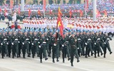 Cận cảnh các khối đi hùng hậu của lực lượng Công an tại lễ Tổng duyệt sự kiện A80