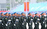 Cận cảnh các khối đi hùng hậu của lực lượng Công an tại lễ Tổng duyệt sự kiện A80