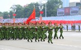 Cận cảnh các khối đi hùng hậu của lực lượng Công an tại lễ Tổng duyệt sự kiện A80