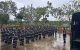 Hàng nghìn Cảnh sát cơ động tham gia ứng phó, khắc phục hậu quả cơn bão số 10
