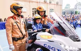 Cảnh sát giao thông Thủ đô lan tỏa văn hóa giao thông học đường từ mô hình “Dân vận khéo”