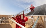 Cao tốc xuyên sa mạc cung cấp 3,62 triệu kWh điện sạch mỗi năm