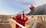 Cao tốc xuyên sa mạc cung cấp 3,62 triệu kWh điện sạch mỗi năm