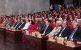 Chùm ảnh: Các đồng chí lãnh đạo cấp cao dự lễ Công bố các Nghị quyết về sáp nhập đơn vị hành chính ở một số địa phương