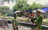 Công an quận Hoàng Mai ra quân giải quyết các 'điểm nóng' trên địa bàn