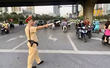 Sẵn sàng ứng trực, đảm bảo trật tự an toàn giao thông cho người dân sau nghỉ lễ