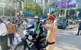 Sẵn sàng ứng trực, đảm bảo trật tự an toàn giao thông cho người dân sau nghỉ lễ