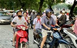 Công an phường Giảng Võ bảo đảm an ninh trật tự, an toàn giao thông trong ngày khai giảng năm học mới