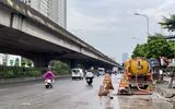 Hà Nội: Nước rút nhanh, giao thông trở lại bình thường trên nhiều tuyến phố