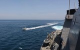[ẢNH] Căng thẳng với Iran, Mỹ tập trung khí tài quân sự ở vùng Vịnh