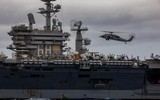 [ẢNH] Mỹ bất ngờ rút tàu sân bay USS Nimitz khỏi Trung Đông