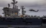 [ẢNH] Mỹ bất ngờ rút tàu sân bay USS Nimitz khỏi Trung Đông
