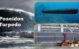 [ẢNH] Nga thử nghiệm triển khai tàu ngầm không người lái Poseidon