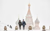 [ẢNH] Thủ đô Moscow ngập trong tuyết rơi dày kỉ lục
