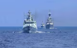 [ẢNH] Trung Quốc diễn tập quân sự trên biển với Indonesia