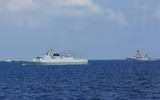 [ẢNH] Trung Quốc diễn tập quân sự trên biển với Indonesia