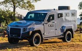 [ẢNH] Toyota Land Cruiser biến hình thành xe bọc thép 